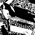 "Reflets citadins" linogravure 30x40 cm. 2007