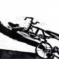linogravure 30x40cm.