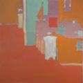 "Sol rouge" gouache 20x20cm. 2010