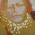 "Foulard tacheté" toile 22x28 cm. 2013