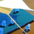 "Après la fête 4" gouache 2011