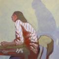 "Café-crème" toile 68x68cm. 2012