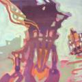 "Drôles de machines 2" gouache 30x40 cm. 2013