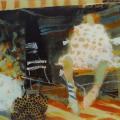 "La chaussette" 80x80cm. 2002