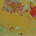 "Accoudées" toile 80x80cm. 2003